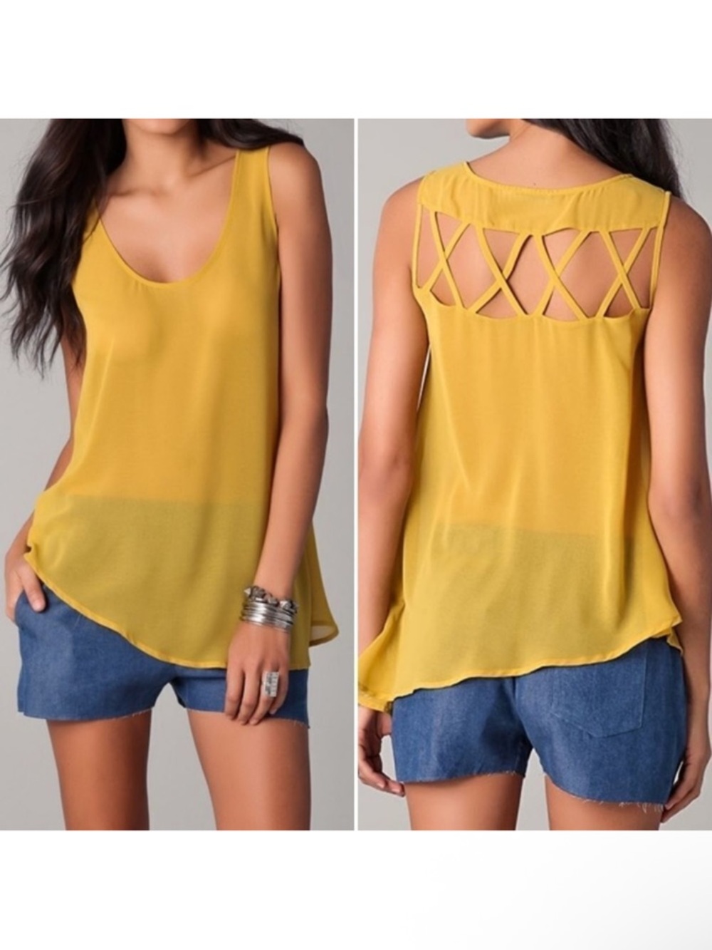 NWT FINDERS KEEPERS Lady Stardust Tank 4